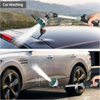 Watering Wand for Garden Hose, 17.5 Inch, 8 Spray Patterns, Garden Hose Nozzle with Thumb Flow Control, Adjustable Water Sprayer with Pivoting Head, Ideal for Hanging Baskets and Shrubs