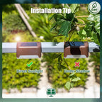 SOLPEX Solar Deck Lights Outdoor 16 Pack, Solar Step Lights Waterproof Led Solar lights for Outdoor Stairs, Step , Fence, Yard, Patio, and Pathway(Warm White)