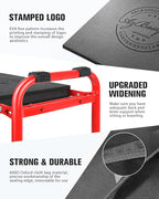 AZBESTPRO Garden Kneeler and Seat Heavy Duty,Upgraded Foldable Gardening Stool Widened to 10" Stable Wear-Resistant Prevent Knee and Back Pain, Bench High-End 2 Large Tool Bags Gift for Women