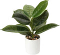 Briful Artificial Potted Plants 13" Green Faux Plants Indoor Small Fake Plant Decor for Home Table Office House Bathroom Shelf Living Room Desk Decoration
