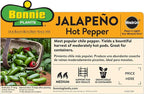 Bonnie Plants Sweet N' Heat Pepper Plant Kit (4-Pack), Live Plants, Heavy Yielding Plants, Green Bell, Jalapenos, Banana & Habanero Peppers