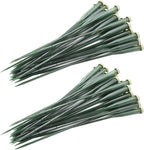 50 Pack Extendable Stem Water Tubes with Caps for Flowers, Extendable Vials for Floral Arrangements, Essential Florist Supplies (12 Inches)