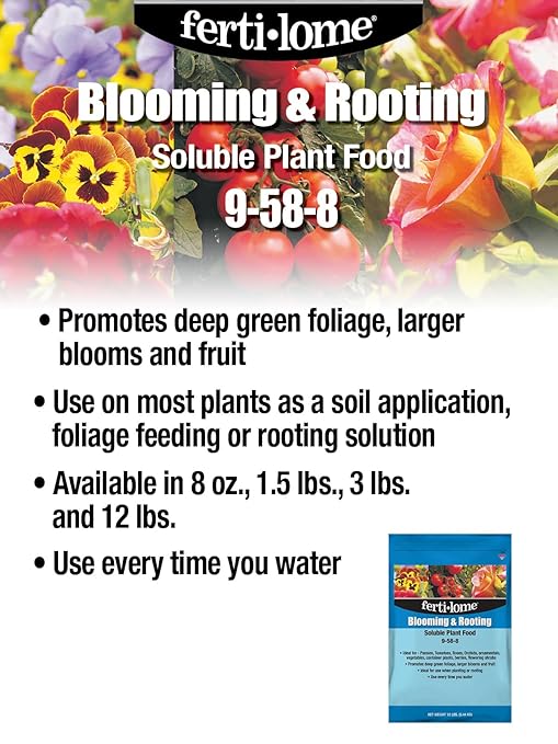 Fertilome (11779) Blooming & Rooting Soluble Plant Food 9-58-8 (15 lbs.)