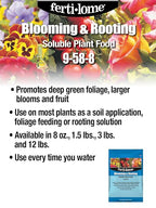 Fertilome (11778) Blooming & Rooting Soluble Plant Food 9-58-8 (8 oz)