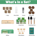 Indoor Herb Garden Starter Kit, Including A Complete Gardening Tools for Women Parents Gift