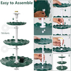AISITIN 3.5w Solar Fountain Pump with 3 Tiered Bird Bath DIY Solar Water Fountain 2026 Detachable Solar Powered Pump for Bird Bath, Garden, Fish Tank and Outdoor Bird Feeder