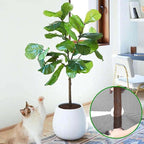 10Pcs Flower Pot Soil Guard, 11.8 Inch Plant Pot Protector from Cats, Cuttable Flowerpot Soilcover Protectors, for Gardening Flower from Animals Keep Cats Squirrels Out of Pots (s1)
