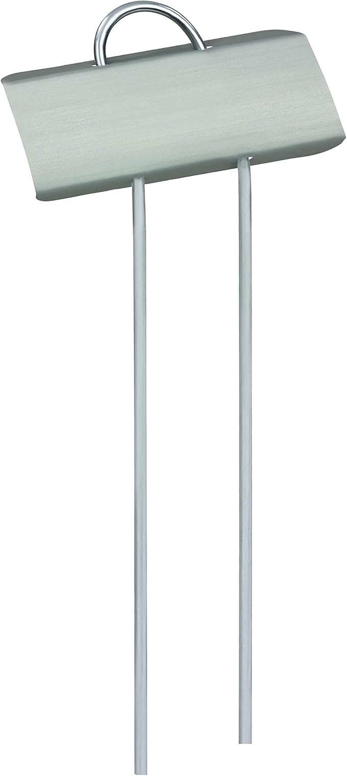 GardenMate 100-Pack Weatherproof Mini Metal Plant Labels, Height 5 3/4'', Label Area 7/8'' x 2 1/2''