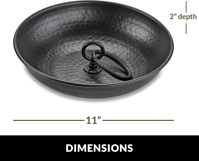11" Aluminum Rain Chain Basin - by Good Directions