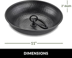 11" Aluminum Rain Chain Basin - by Good Directions
