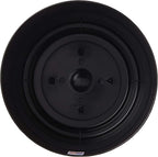 Novelty Majestic Full Depth Round Cylinder Pot, Glossy Black, 6-Inch (10068)