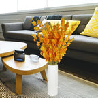 Tall Artificial Orchid Long Stem Silk Flowers 12 Pcs (Each 38.5”) for Wedding Festive Party Home Office Decoration, No Include Vase