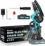 Saker Mini Chainsaw,Portable Electric Chainsaws Cordless,Handheld Chain Saw Pruning Shears Chain Saws for Tree Branches,Courtyard,Household and Garden,Father Day Gift for Men Dad Husband Women