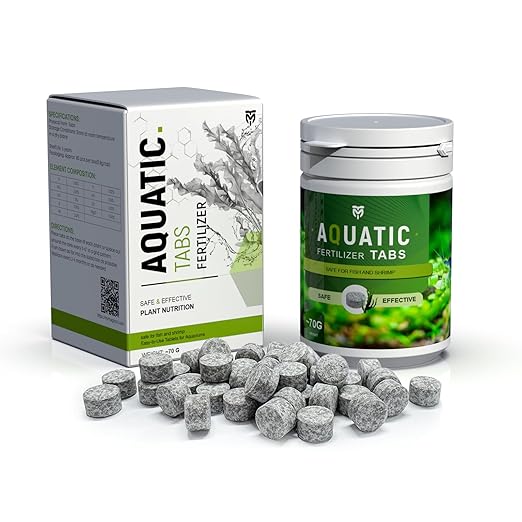 MagTool Root Tabs, Aquarium Plant Fertilizer for Freshwater Planted Tanks, Safe for Fish, Shrimp & Snails，Slow Release,70g/Box