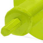 XtremepowerUS Garden Plant Flower Bulb Auger 3.5” x 12” Inch Rapid Planter Post or Umbrella Hole Digger for 3/8” Hex Drive Drill, Lime Green