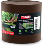 TABOR TOOLS 60 Ft Terrace Board, 5 Inch High, 0.04" Inch Thin, Landscape Edging Coil, Grass Barrier, Bender Board, Garden Liner, ES25. (Brown)