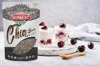 Sunbest Natural Organic Black Chia Seeds – 2-Pack (16 oz each) – Non-GMO, Vegan, Kosher – High in Omega-3, Fiber & Protein – Perfect for Smoothies, Baking & Cooking