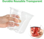 Bluepro 36 Packs 5/4/3.5 Inch Clear Nursery Pots with Humidity Domes, Transparent Plant Pots with Drainage Holes, Variety Pack Seedling Pots for Vegetable Propagation, Root Cutting, Seed Starting