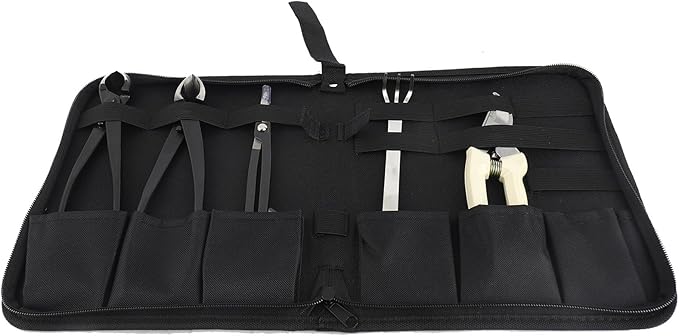 5 Piece Bonsai Tool Set, Carbon Steel Bonsai Scissors Rake Branch Cutter Pruning Shears Pliers Garden Tools
