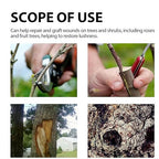 Tree Pruning Sealer,Tree Wound Sealer,Grafting Wax,Tree-bark Wound Repair,Tree Paint Protection,TreeSealer After Cutting,TreeWound Pruning Sealer with Brush (1)