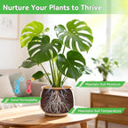 ZeeDix 10 Pack Coconut Fiber Mulch Ring, 6 Inch Coco Coir Tree Ring Mulch Mat, 100% Natural Tree Protector Mat Plant Cover Ring Coconut Coir Discs Tree Mats Mulch Rings for Indoor Outdoor Trees Plants