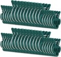 Yinghezu 40 Pcs Plant Support Clips,Flower and Vine,Garden Tomato Plant Support Clips for Supporting Stems,Vines Grow Upright Climbing,Tool for Straightening,Tomato Cage,Trellis. 2 Sizes in one Pack