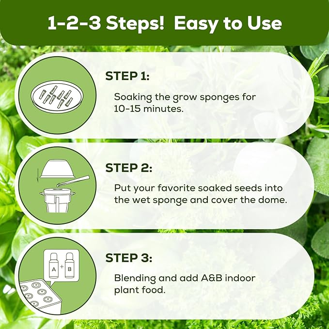 12-Pod Pepper Seed Kit Compatible with All Hydroponics, 6 Pack Varieties: Yellow, Purple, Red, Sweet Pepper, Cherry Tomato, Cucumber - Universal Seed Starter Pods, Easy to Grow, High Germination