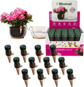 Blumat Classic Self-Watering Stakes - Prevents Overwatering and Underwatering for Healthy Growth While You are Away - Ideal for Indoor Plant Watering, 12 Pack, wo Adapter