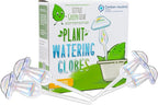 Little Green Leaf Automatic Plant Watering Globes Self Watering Planter Inserts (Set of 4) | Hands Free Clear Mushroom Glass Bulbs | Planter Spikes to Support Indoor & Outdoor Plant Health (180ml)