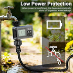 Thiswing 360° Adjustable Drip Irrigation System - 50 FT Garden Watering System with 16 Nozzles & Water Timer, Raised Bed Sprinkler System, Garden Mister for Yard, Lawn, Plants, 5/16" Tubing