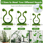 Plant Clips-Plant Climbing Wall Fixture Clips 110PCS, Invisible Clips For Climbing Plants，Self-Adhesive plant wall clips For Plant Support, Sticky Plant Fixture Clips Plant Holder For Pothos