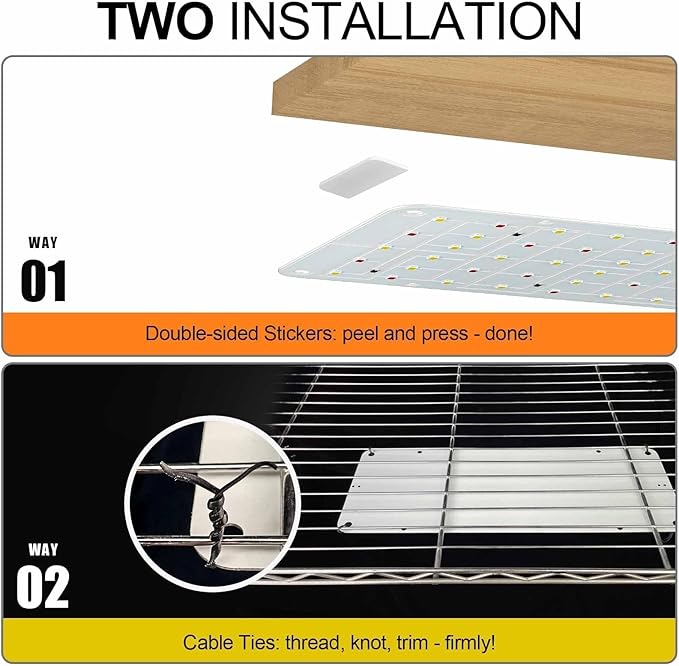 DOMMIA Panel Grow Light for Indoor Plants, 20W Ultra-Thin Full Spectrum LED Grow Light for Shelf & Cabinet, Dimmable with 6/12/16H Timer, Cold White, 1-Pack