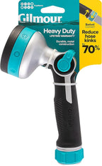Gilmour Heavy Duty Thumb Control Garden Hose Nozzle with 8 Pre-set Spray Patterns, Water Hose Nozzle for Watering Garden or Lawn