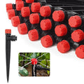 30 Pcs Easy-Connect Drip Emitters for 1/4 inch Drip Irrigation Tubing,Adjustable 360 Degree Water Flow Drip Irrigation Emitters Irrigation Drip Heads Irrigation Drippers for Garden Flower Plant