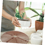 BESPORTBLE 3sets Plant Pot Grid Pot Protectors for Garden Balcony Cat Dog Deterrent Easy to Use Plant for Use