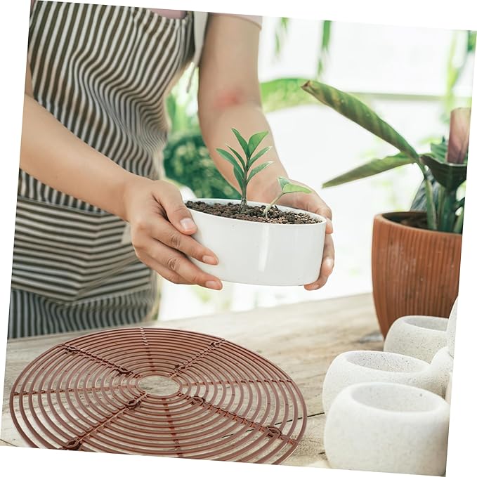 BESPORTBLE 3sets Plant Pot Grid Pot Protectors for Garden Balcony Cat Dog Deterrent Easy to Use Plant for Use