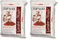 Michigan Peat 2 Pack Garden Magic Indoor and Outdoor Organic Planting Potting Topsoil Mix Blend with Moisture Retention, 40-Pound Bag