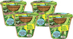 Unique Gardener Plant-It Starters Plant Seeds 4-Pack, DIY Indoor Succulents and Live Plants for Home or Garden Planting, Green Bush Beans