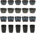 Bonsai Planter 20 pc Mini Glazed Pots Succulent 1.6 Inch