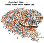 180g Garden Soil,Clay Pebbles Gardening Ceramsite Orchid Rocks Drainage Water Purification Ceramsite Decor Cultivation Soil Stone Horticultural Grade for Soil Hydroponics Aquaponics,Diameter 8-10mm