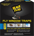 Black Flag Fly Window Traps, 4 Count (Pack of 12)
