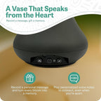 2 Inch Vase - Black
