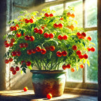 Seeds Indoor Tomato Bonsai 30 Seeds for Planting Dwarf Tomato for Growing Indoors