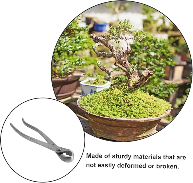 Mikikit Bonsai Pruning Shears Bypass Pruner for Precise Trimming Ergonomic Gardening Tool for Home Gardeners and Bonsai Artists Durable and Comfortable Handling