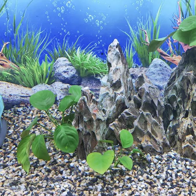 YISZM 5lbs Aquarium Gravel, 1/8"(2-4mm) Natural River Rocks Succulent Cactus Pea Gravel for Plants, Fish Tank, Decorative Pebbles for Gardening, Flower Pots, Vase Fillers, Landscaping