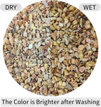 FANTIAN 2 lbs Pea Gravel - 3/8 Inch Small Pebbles Rocks for Indoor Plants, Succulents, Cactus, Fish Tank, Terrarium, Landscaping and Decorative Stones(32 oz, 6-9 mm)