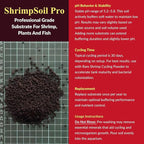 ShrimpSoil Pro - Freshwater Shrimp & Aquatic Plant Soil | Professional Buffering Substrate for Caridina & Neocaridina Shrimp | Aquarium Soil for Live Plants, Aquascapes & Aquasoil Setups (1L)