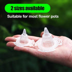 40Pcs Cone Flower Pot Hole Mesh Pad, Upgraded Planter Bottom Grid Mat Mesh Hole Screens for Keeping Soil from Flowing- Breathable Gasket-Drainage Netting for Bonsai (40)