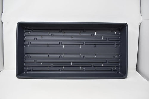 10 Plant Growing Trays (with Drain Holes) - 20" x 10" - Perfect Garden Seed Starter Grow Trays: for Seedlings, Indoor Gardening, Growing Microgreens, Wheatgrass & More - Soil or Hydroponic