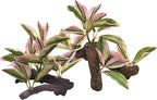M2cbridge Fish Tank Plastic Soft Grass Artificial Betta Water Plants Decoration Goldfish Hide 2pcs (Pink)